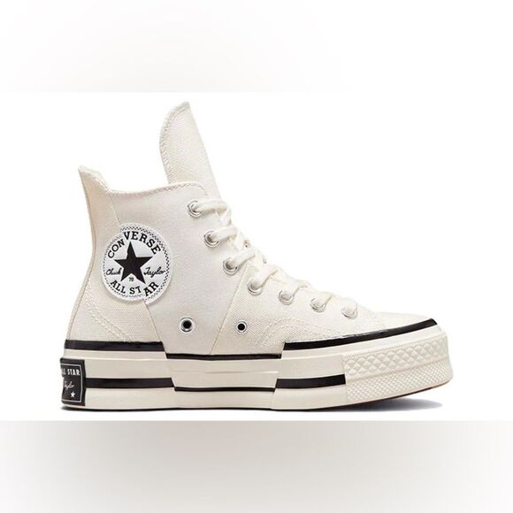 New Converse Chuck 70 Plus High 'Egret' A00915C Women’s Size 9 - Picture 2 of 6